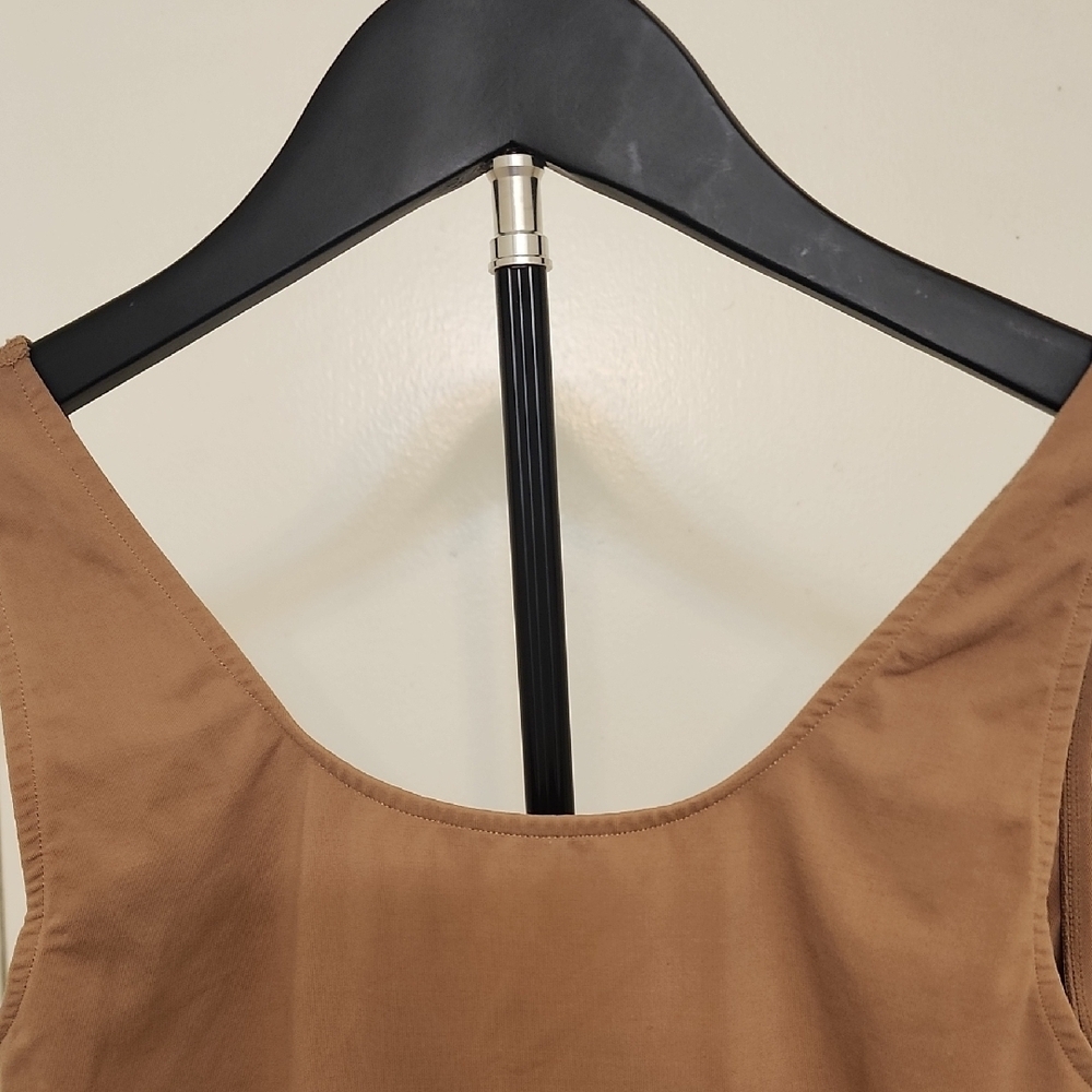 SKIMS Sculpting Bodysuit Brown | Sleeveless Scoop Neck | Size M - Picture 4 of 7